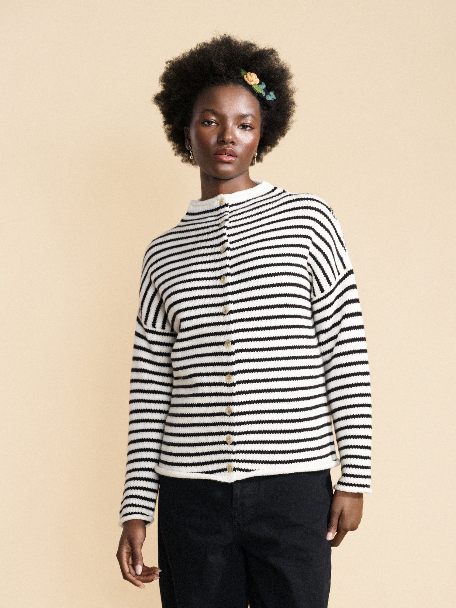 One stripe sweater best sale