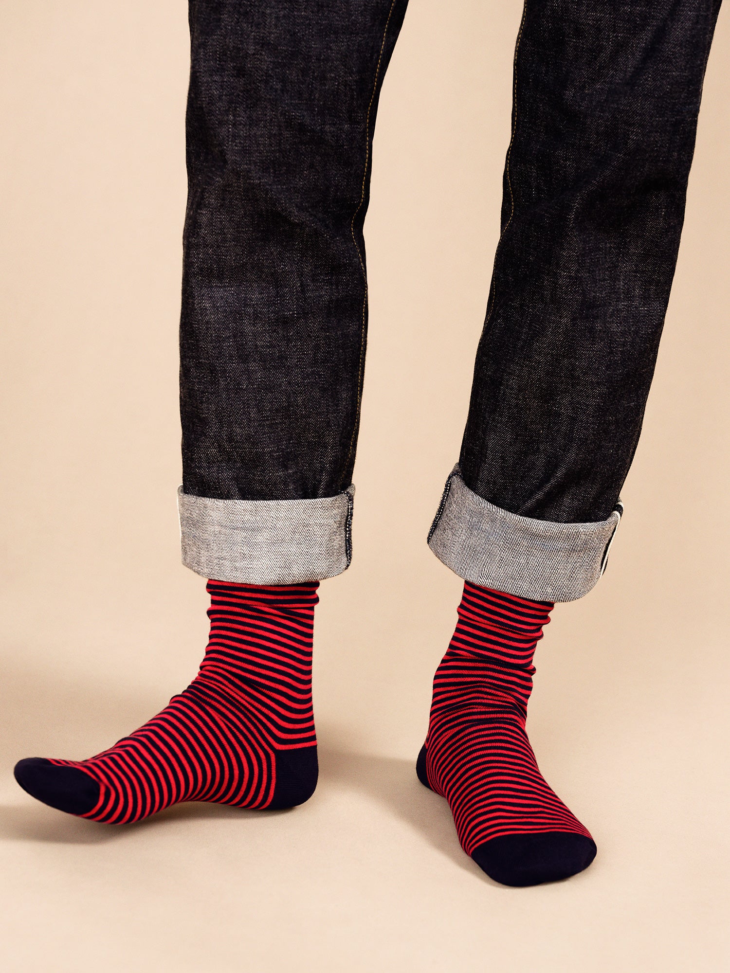 navy/red