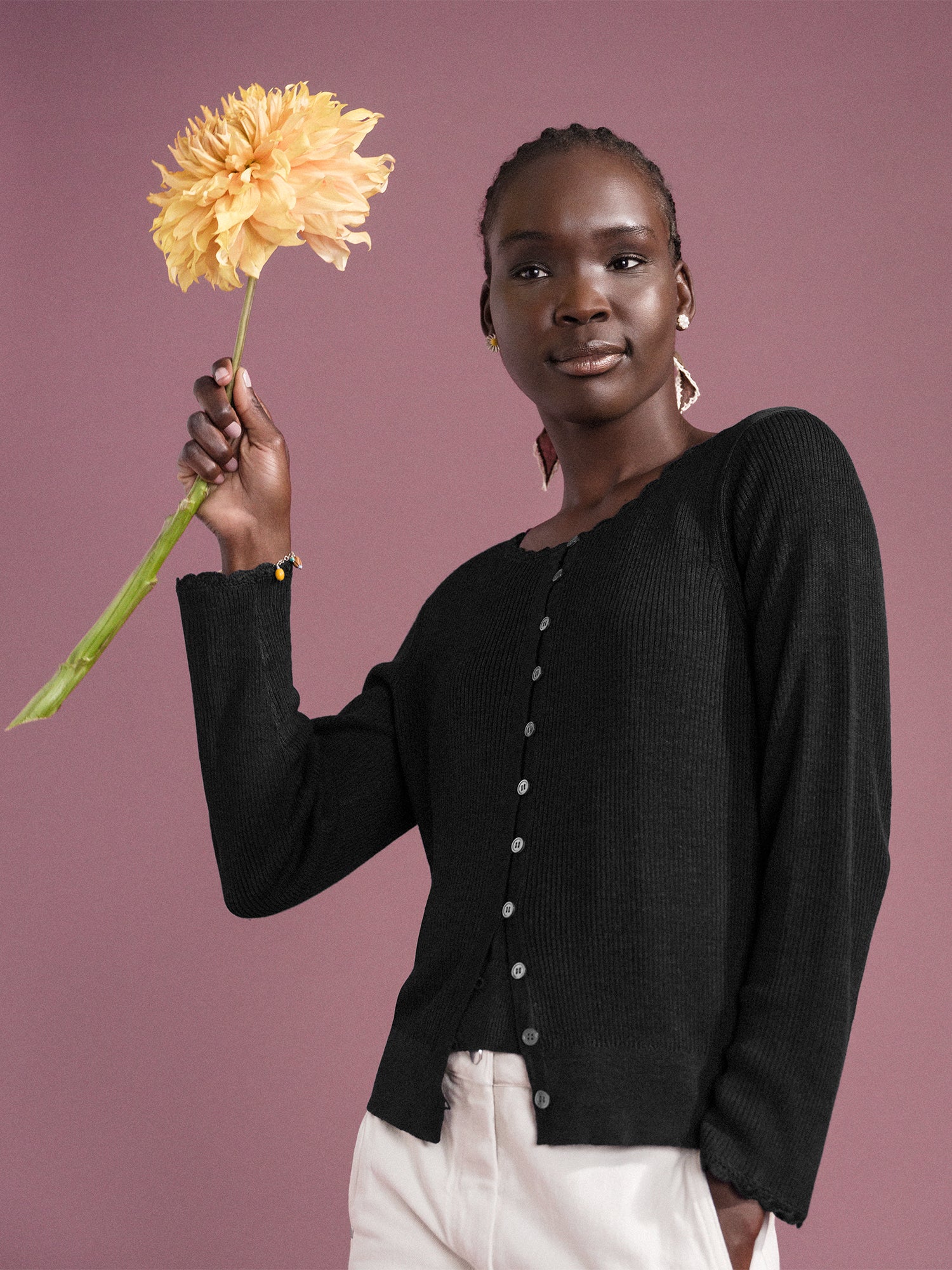 Serena Cardigan Black