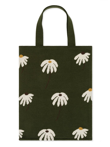 Fluffy daisy new arrivals tote bag