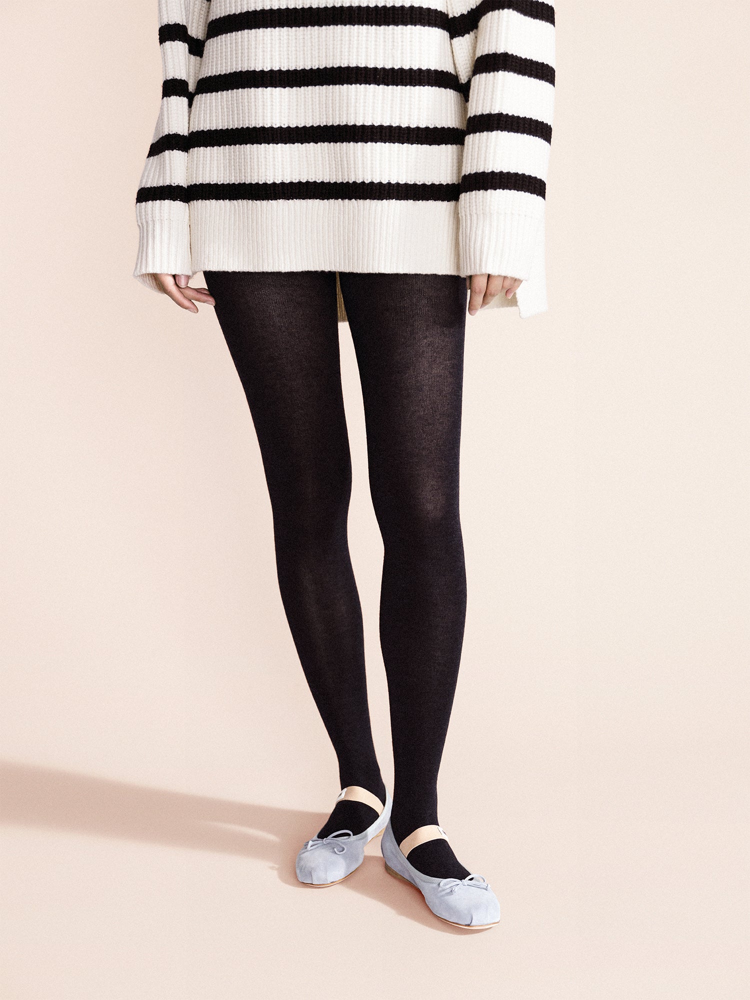 Patterned sweater tights hotsell