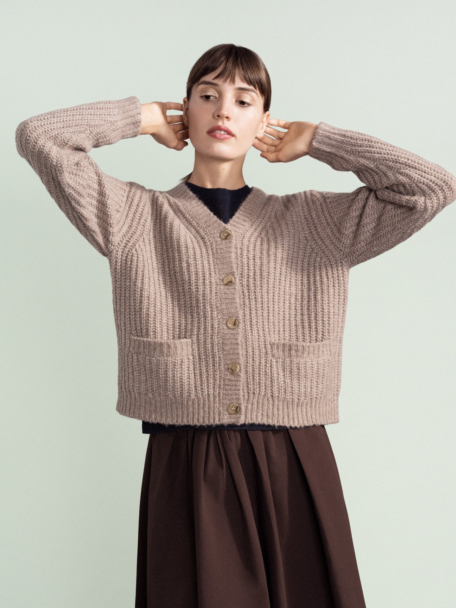 Cashmere Alden Cardigan