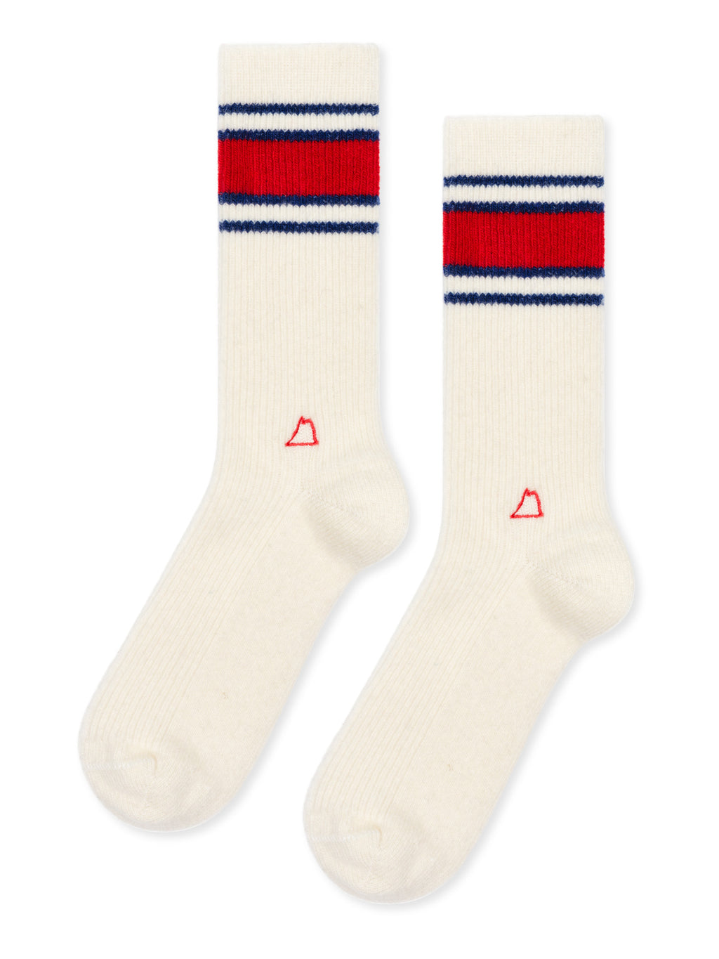 Athleisure Rib Cashmere Men's Crew - Main Image