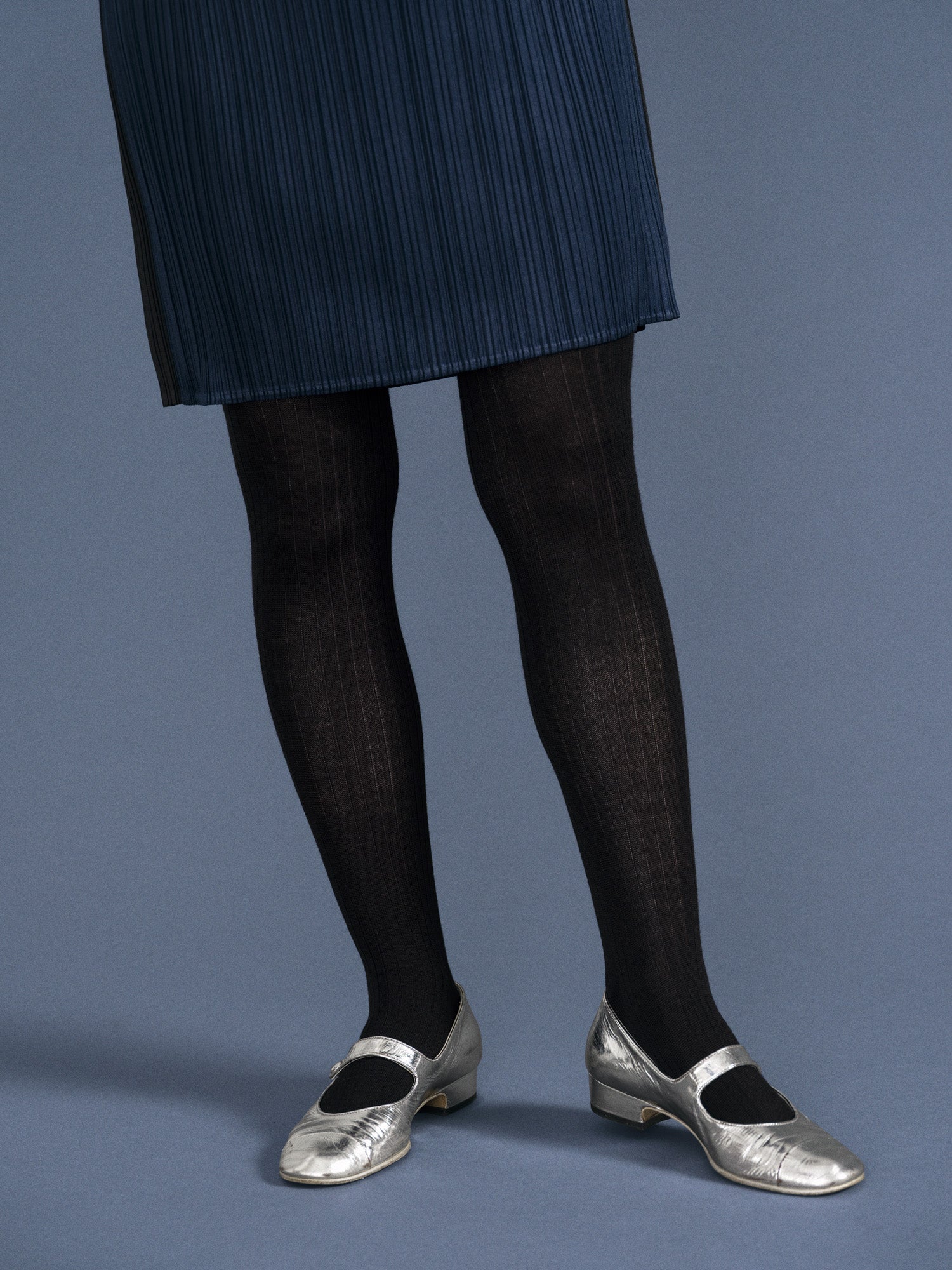 Woolen legging tight ankle length BLACK & Grey